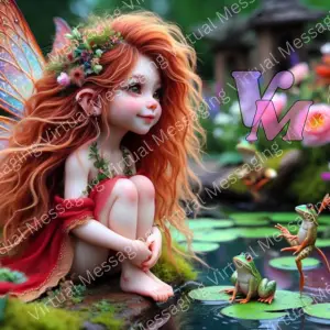 Tiny Fairies at the pond