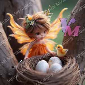 Tiny Fairies watching new life