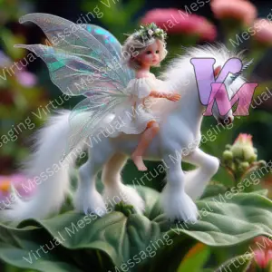Tiny Fairies with Unicorns 3